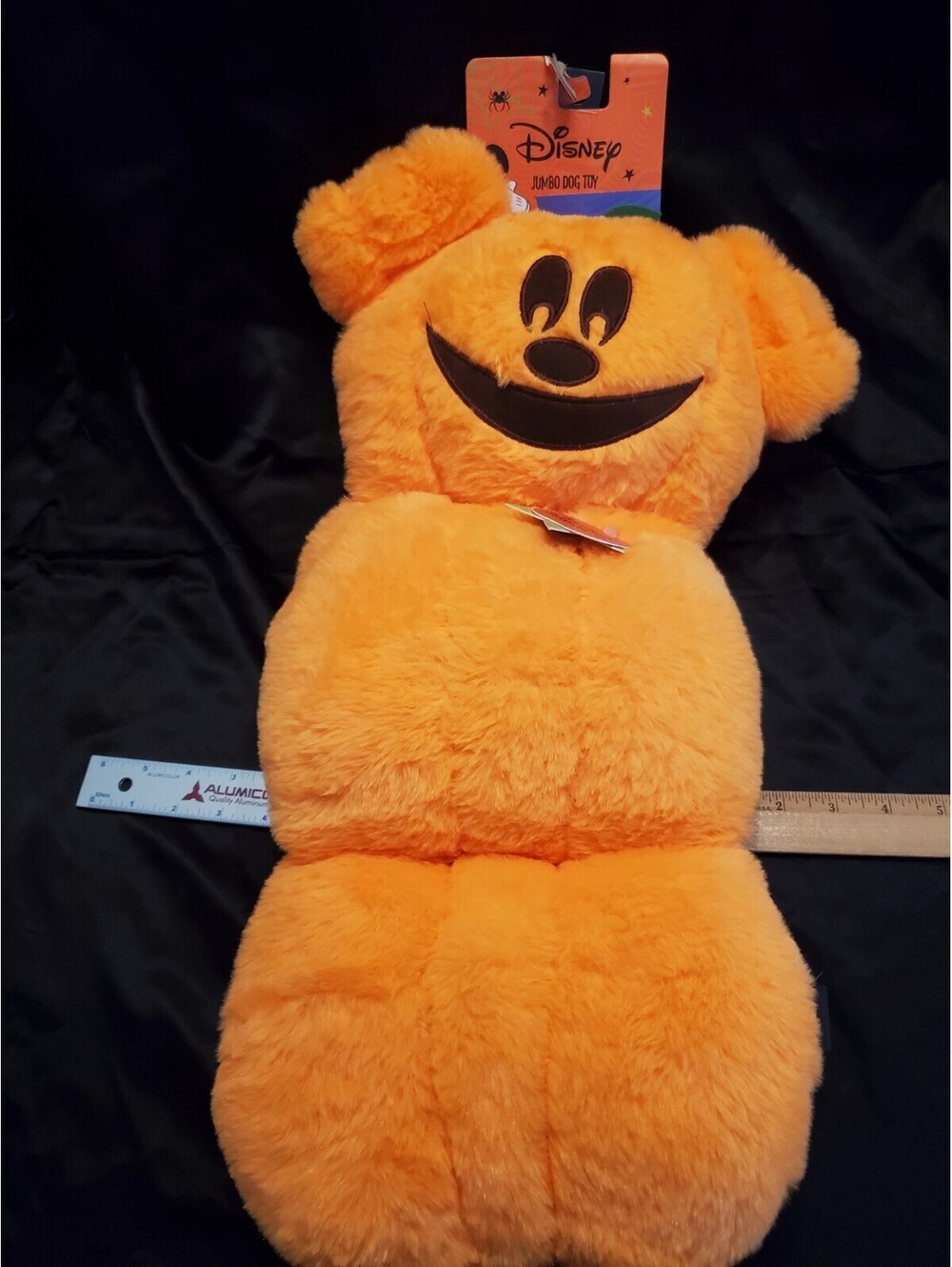 Jumbo Pumkin Mickey Dog Toy